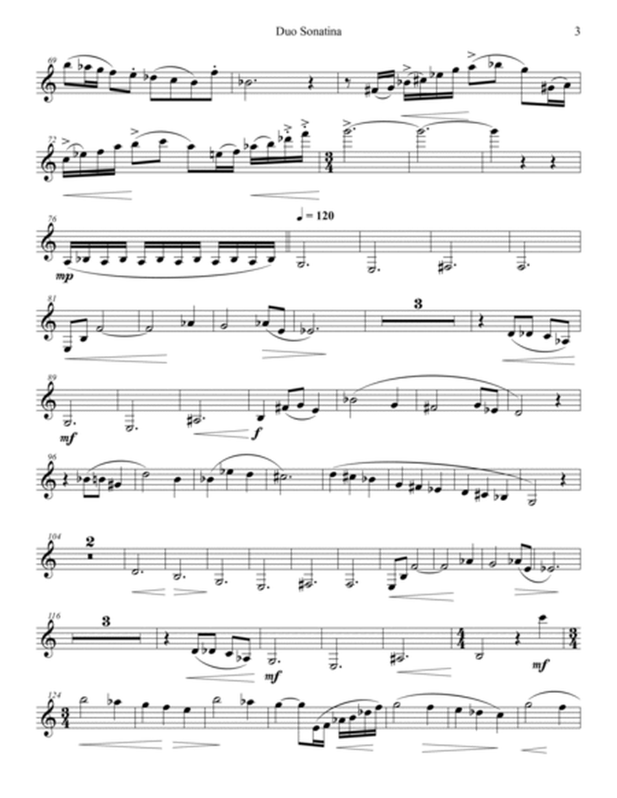 Sonatina for Clarinet and Piano image number null