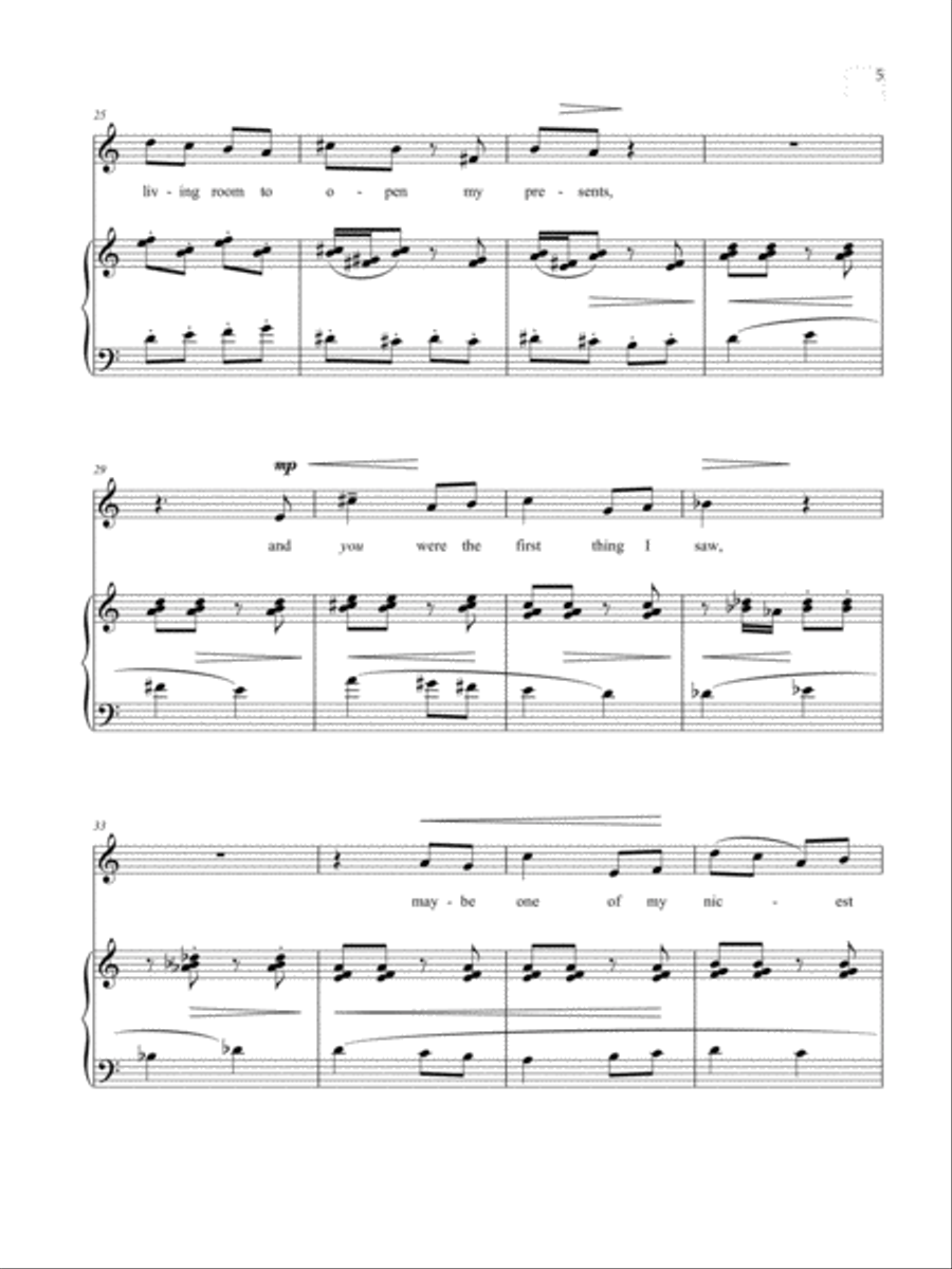 Birthday Birthday Soprano Voice scores gallery preview page 4