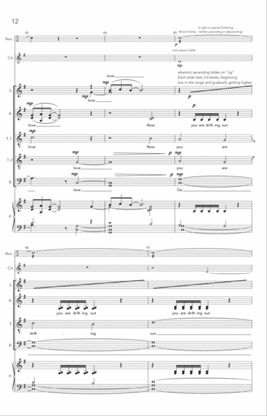 The Lantern Of Your Heart 4-Part scores gallery preview page 11
