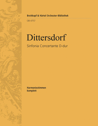 Sinfonia Concertante in D major