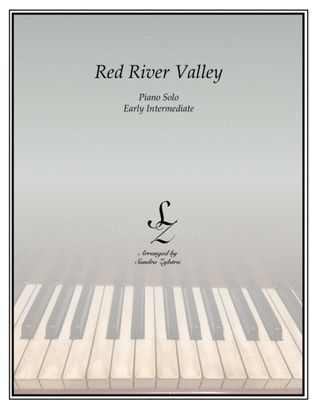 Book cover for Red River Valley (early intermediate piano solo)