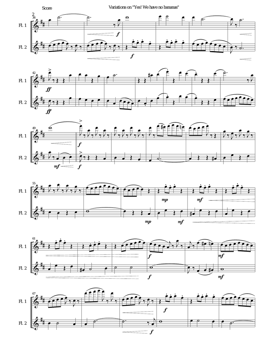 Variations on 