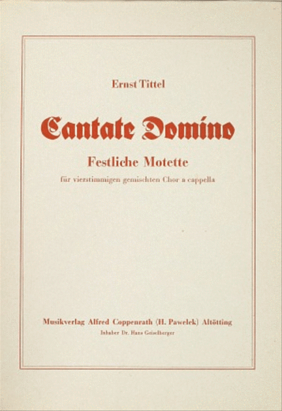 Laudate Dominum 4-Part scores gallery preview page 1