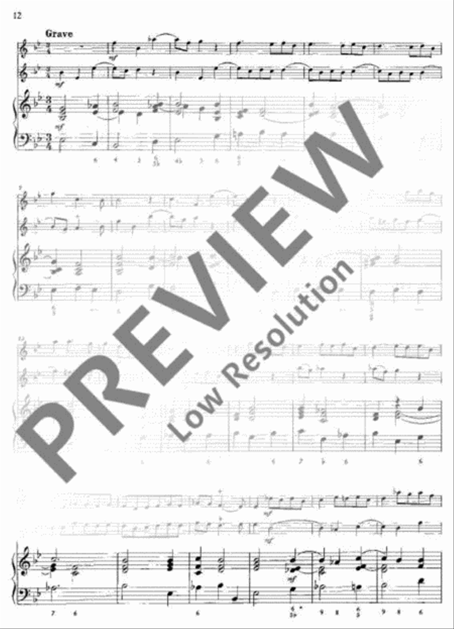 Six Sonatas Cello scores gallery preview page 13