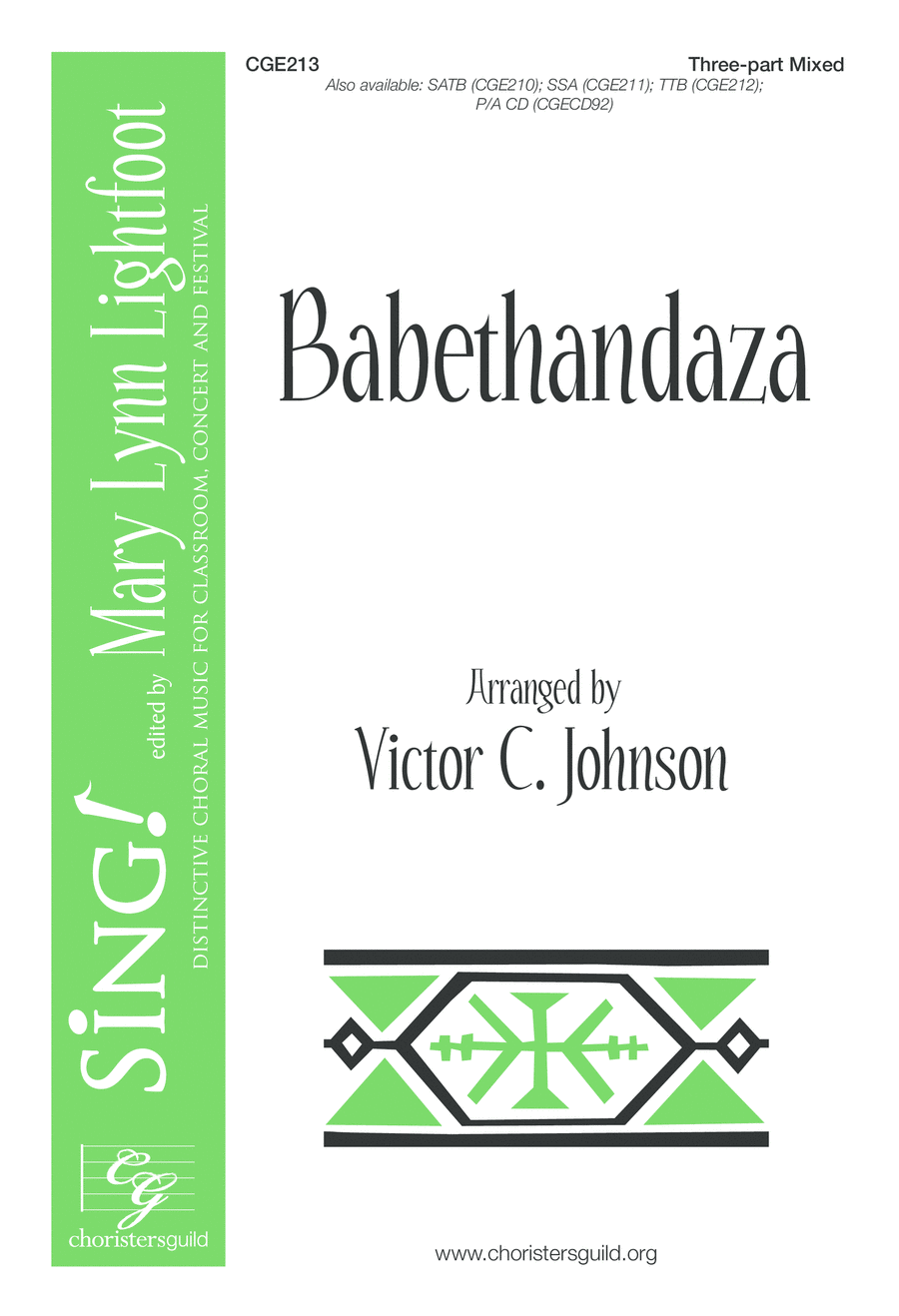 Babethandaza Three-part Mixed 3-Part scores gallery preview page 1