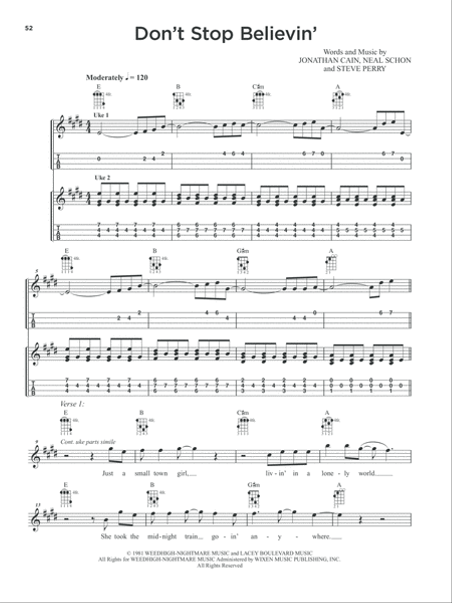 The Complete Idiot's Guide to Rock Hits for Ukulele Ukulele scores gallery preview page 6