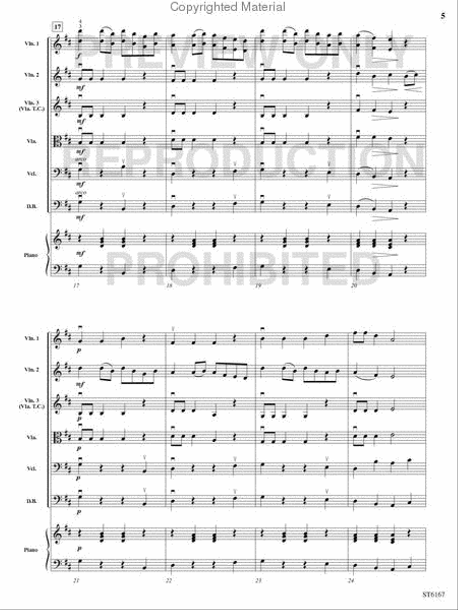 Boots and Saddle String Orchestra scores gallery preview page 3