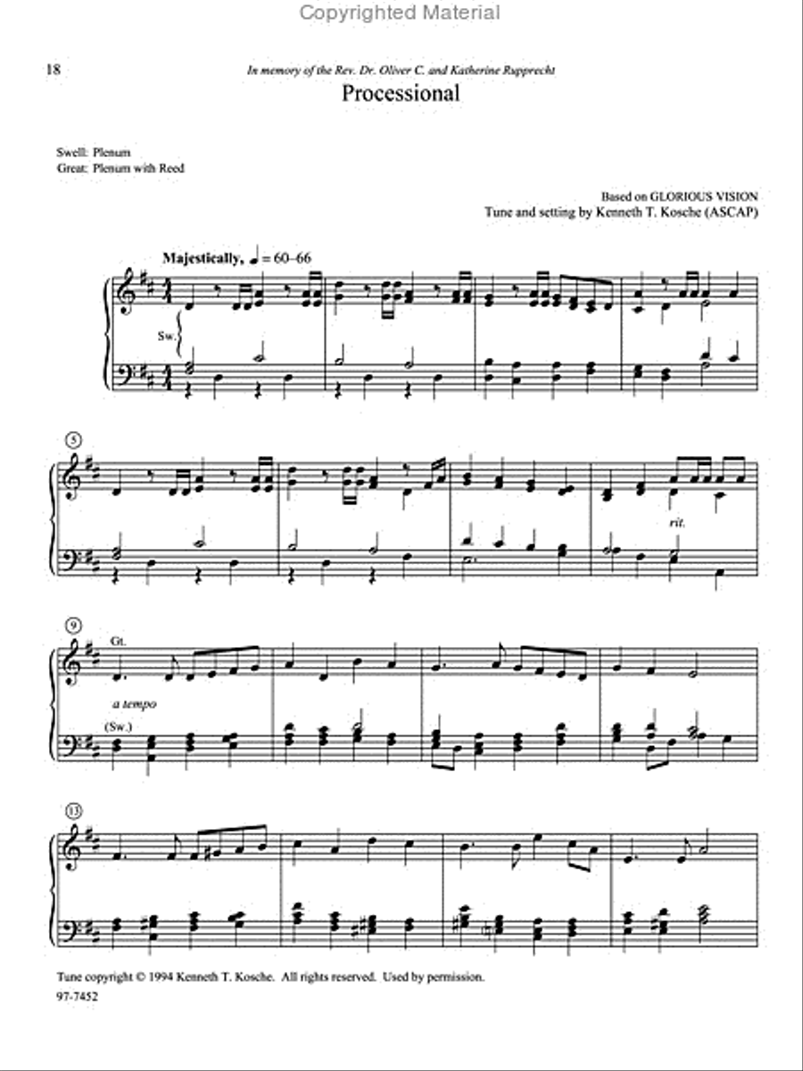 For Manuals Only, Set 1 Organ scores gallery preview page 7
