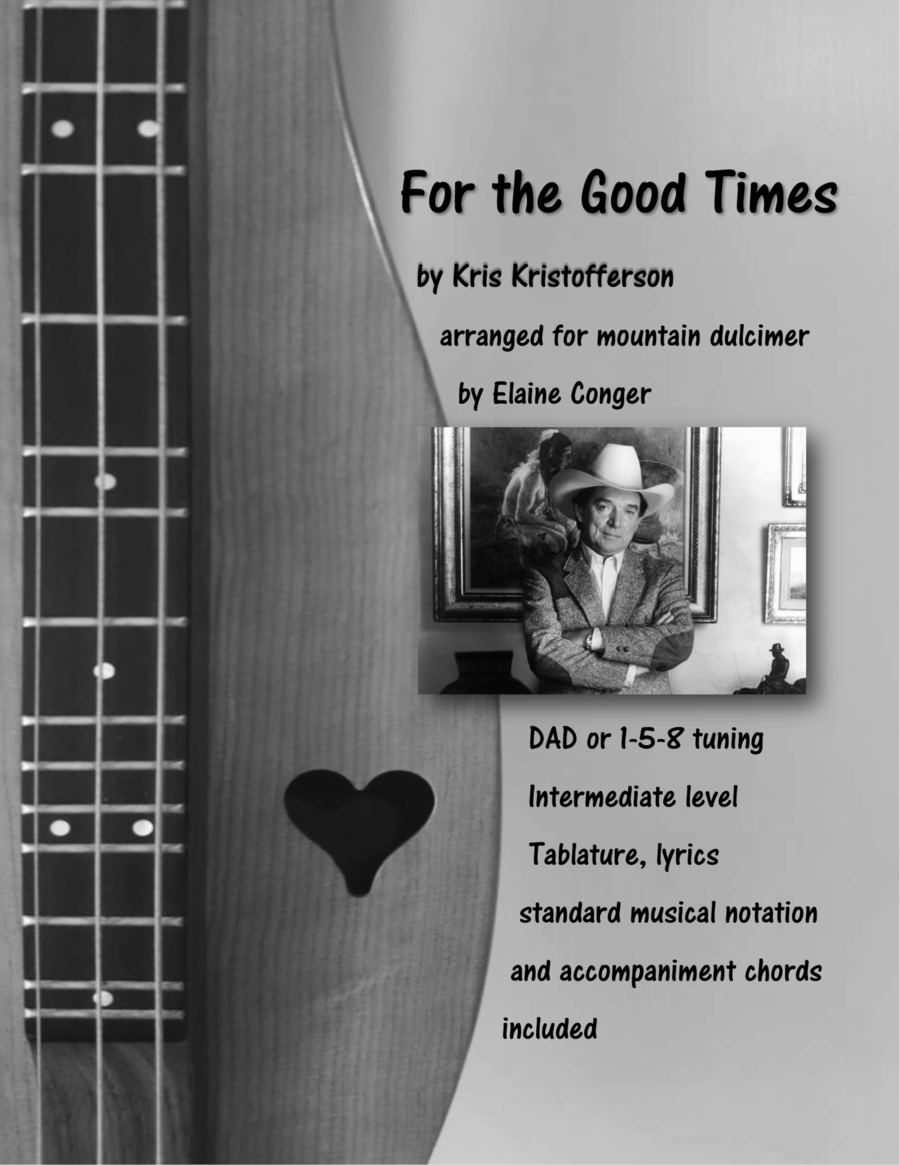 For The Good Times Dulcimer scores gallery preview page 1