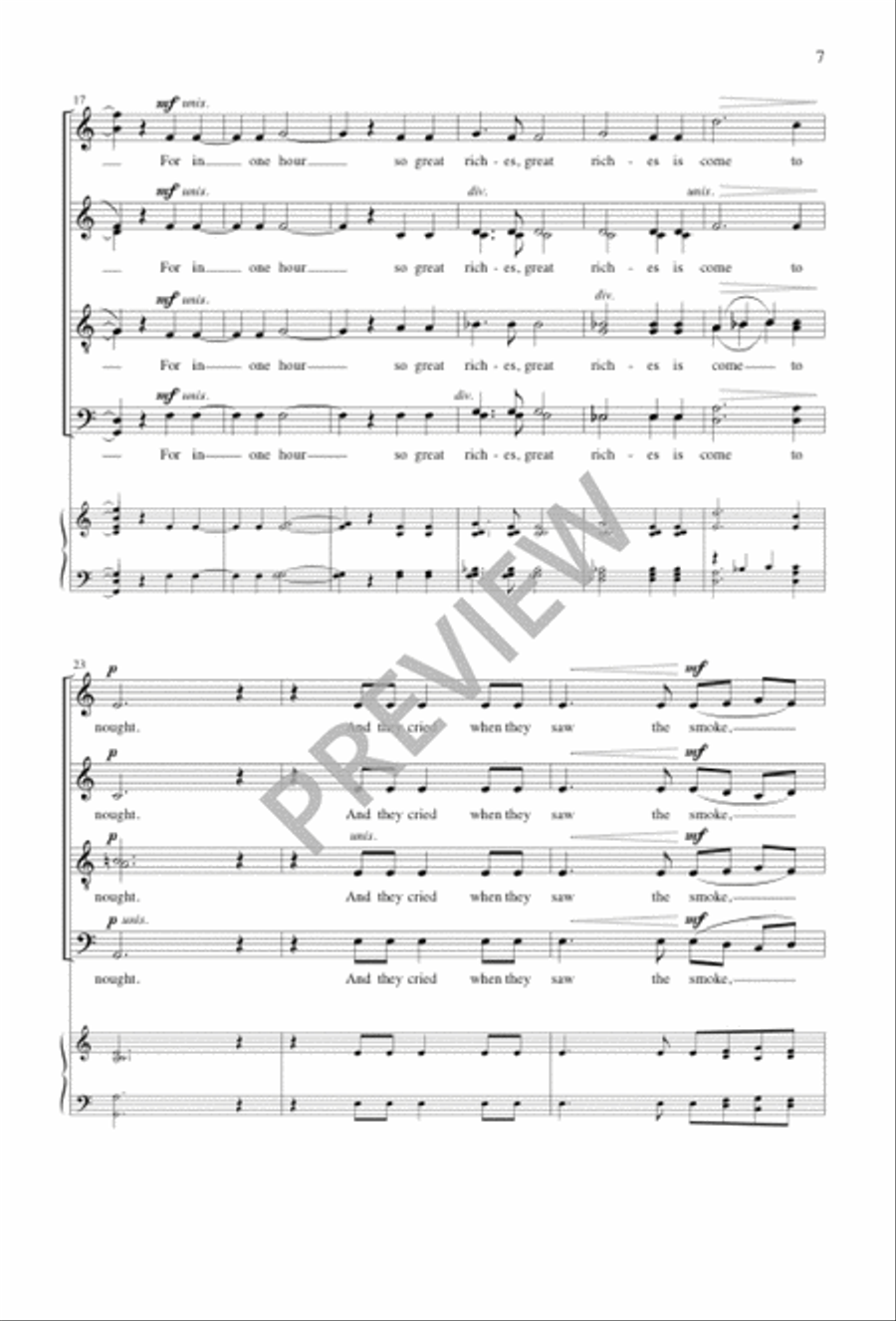 Still, in Remembrance Divisi scores gallery preview page 5