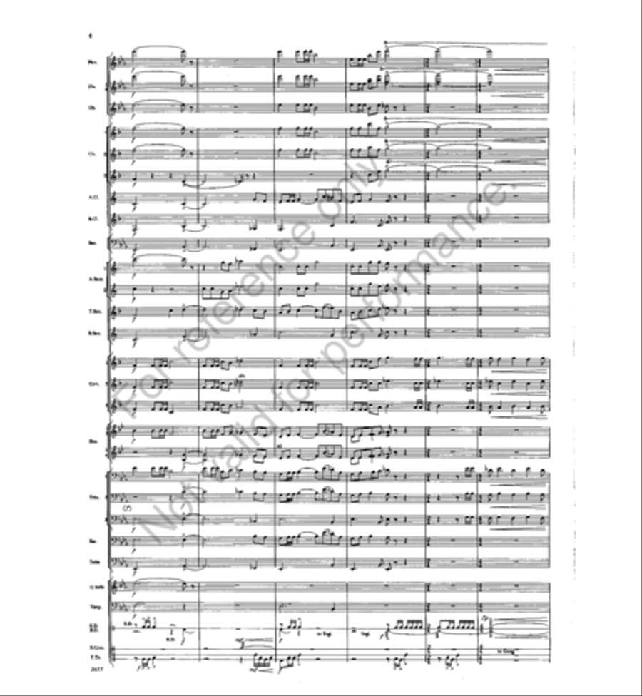 Affirmation Concert Band scores gallery preview page 3