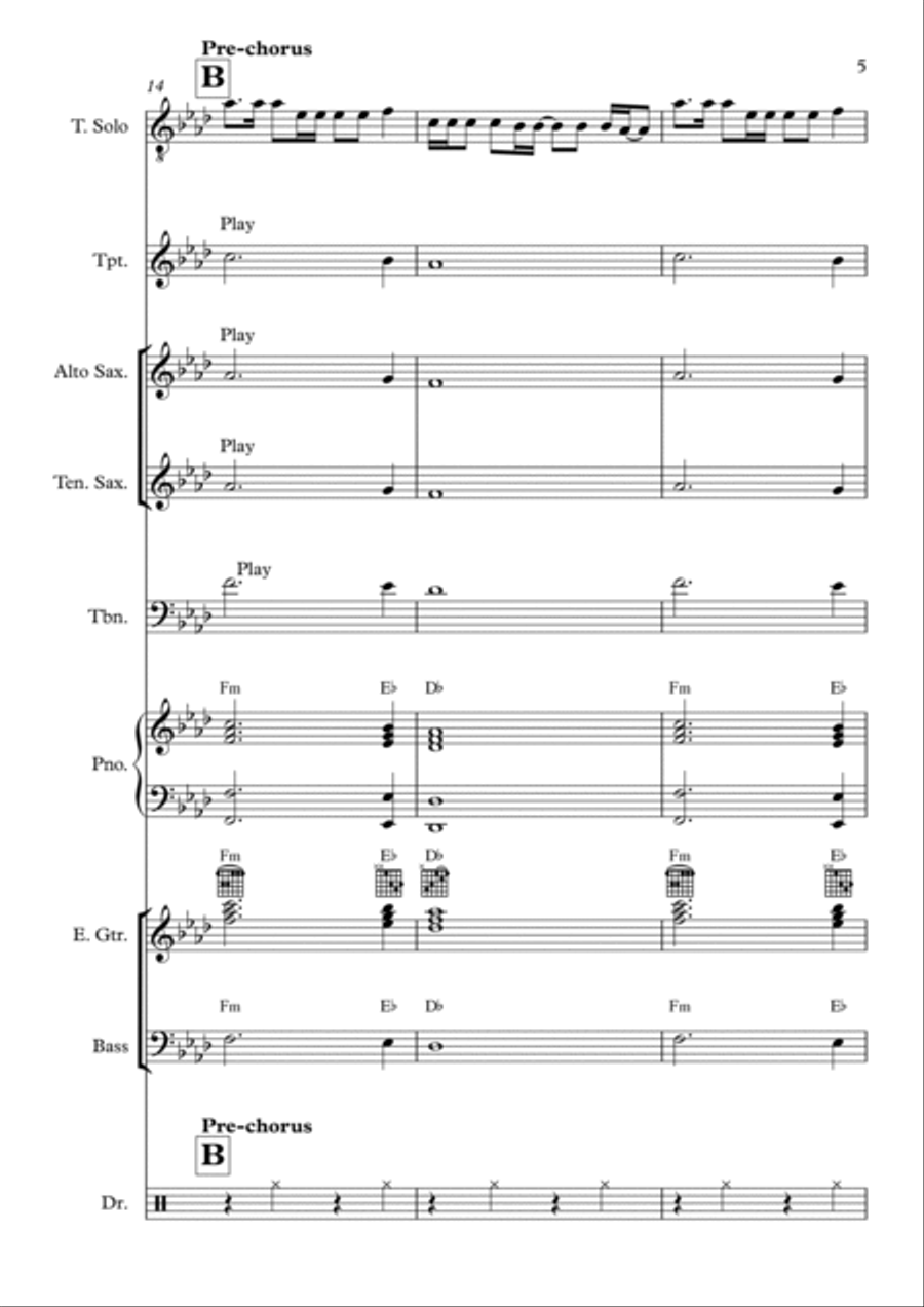 Green Green Grass Voice scores gallery preview page 5