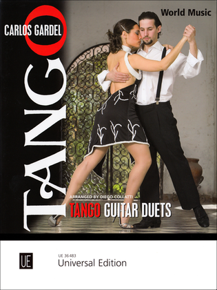 Book cover for Tango Guitar Duets