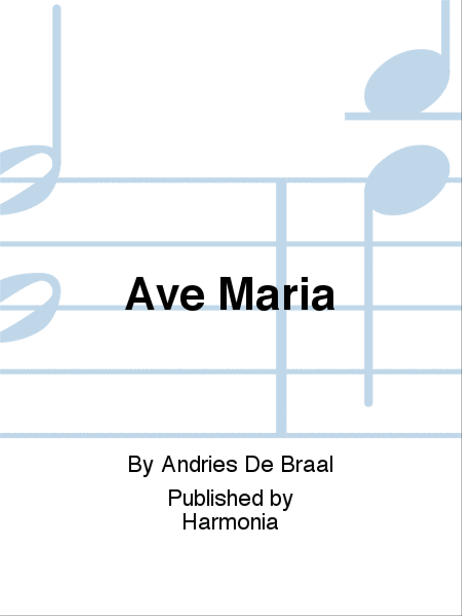 Ave Maria Ave Maria SSAA scores gallery preview page 1