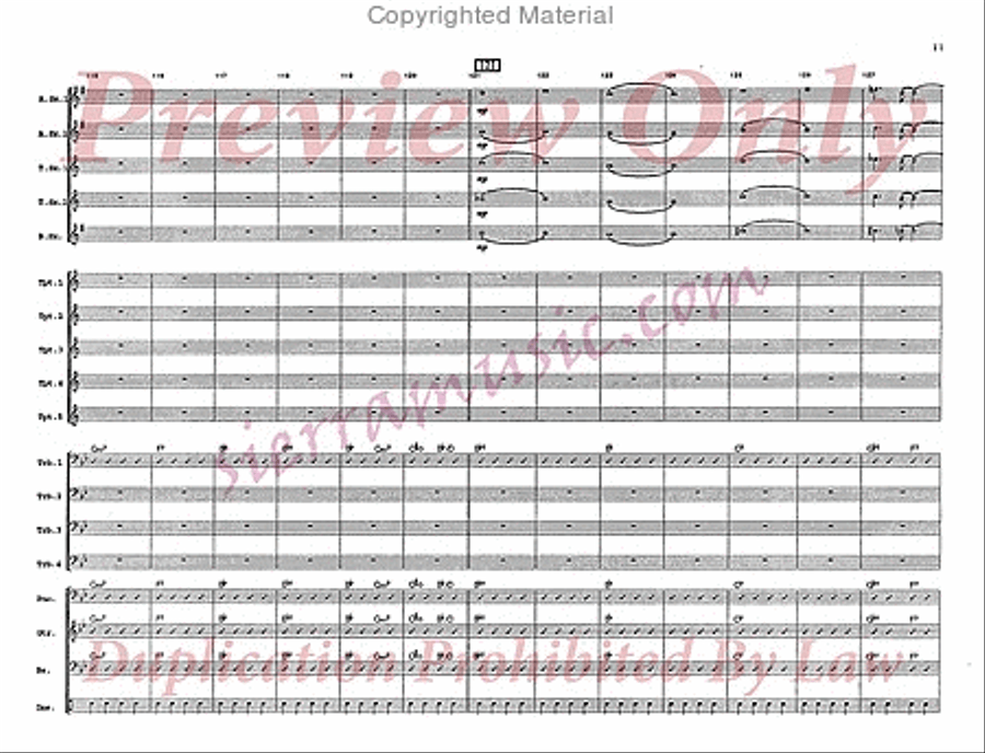 Plain Brown Wrapper Big Band scores gallery preview page 12