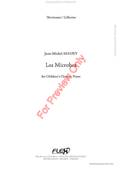 Les Microbes - Piano Reduction image number null