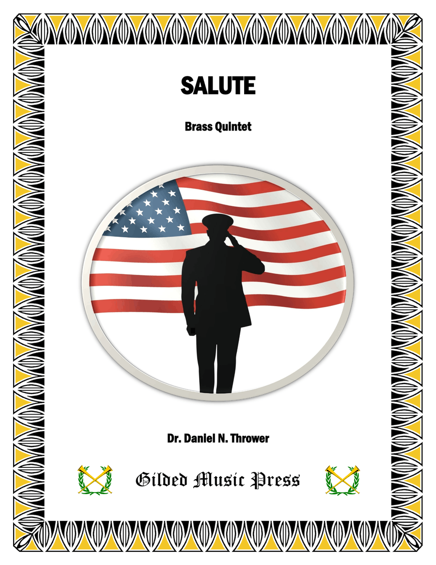 Salute, Op. 125 Brass Quintet scores gallery preview page 1