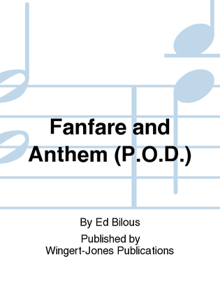 Book cover for Fanfare and Anthem - Full Score