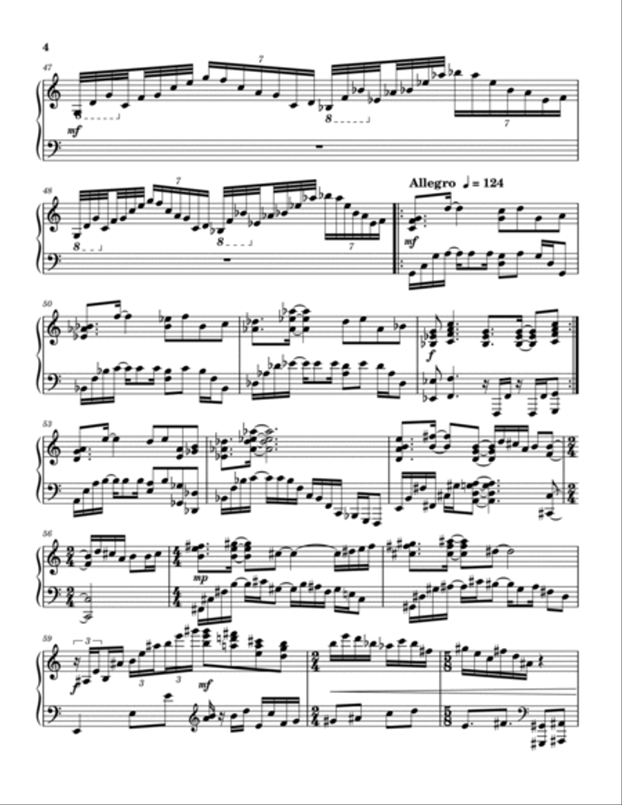 The Three Fates Piano Solo scores gallery preview page 5