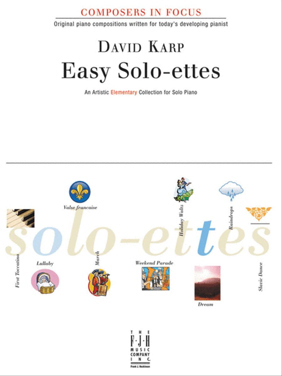 Book cover for Easy Solo-ettes