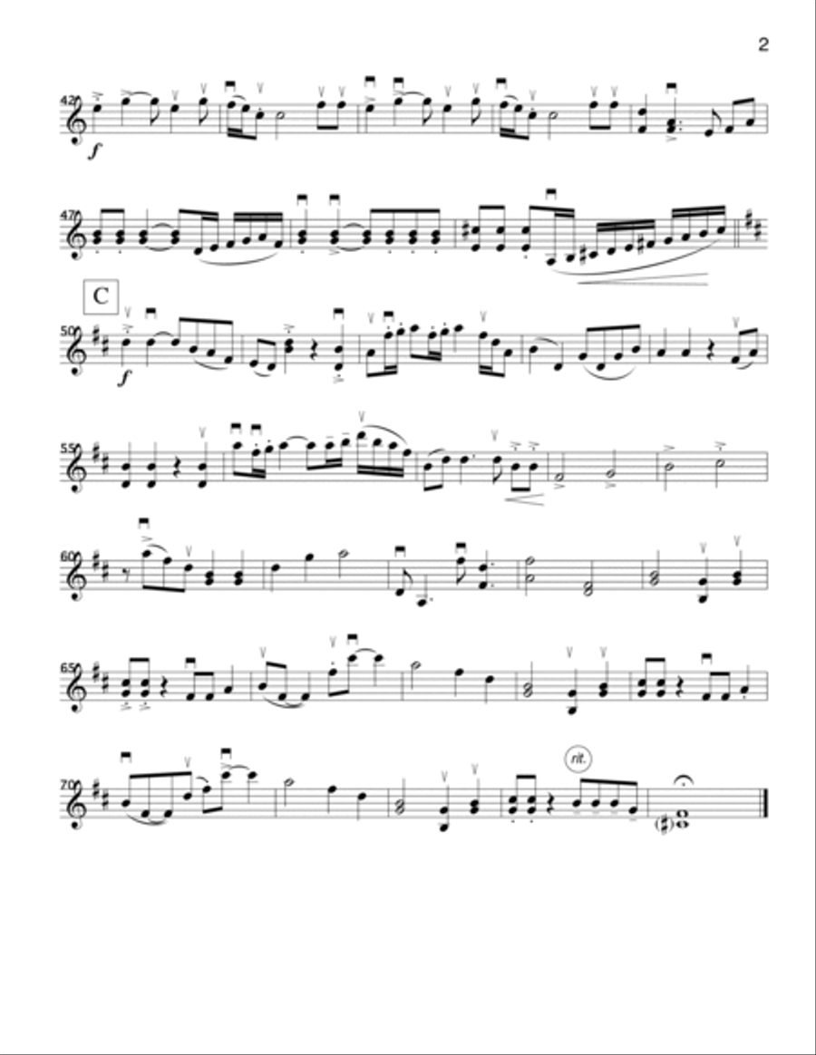 My Girl My Girl String Quartet scores gallery preview page 4
