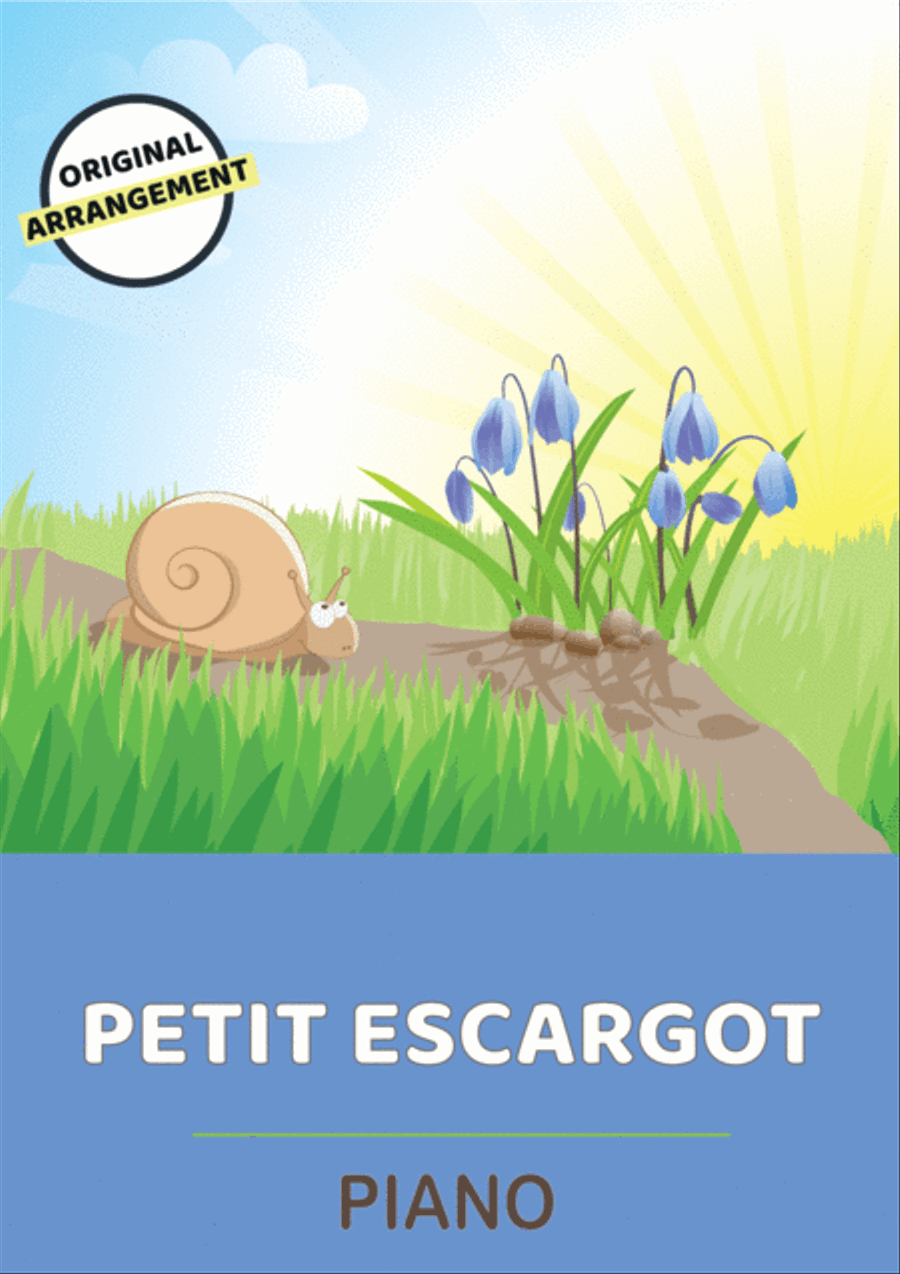 Petit Escargot Petit Escargot Easy Piano scores gallery preview page 1