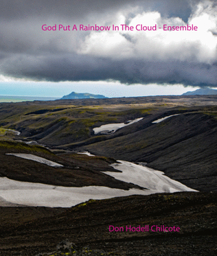 Book cover for God Put A Rainbow In The Cloud - Ensemble