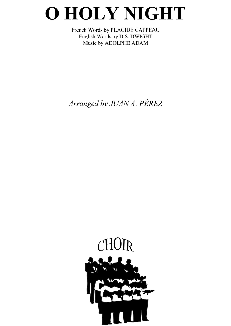 O Holy Night O Holy Night 4-Part scores gallery preview page 1