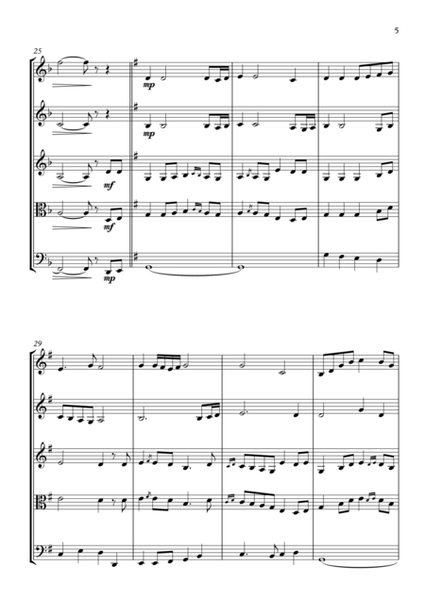 Loch Lomond - for String Quartet image number null