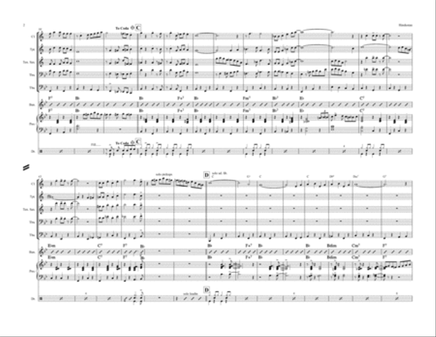 Hindustan Hindustan Jazz Ensemble scores gallery preview page 2