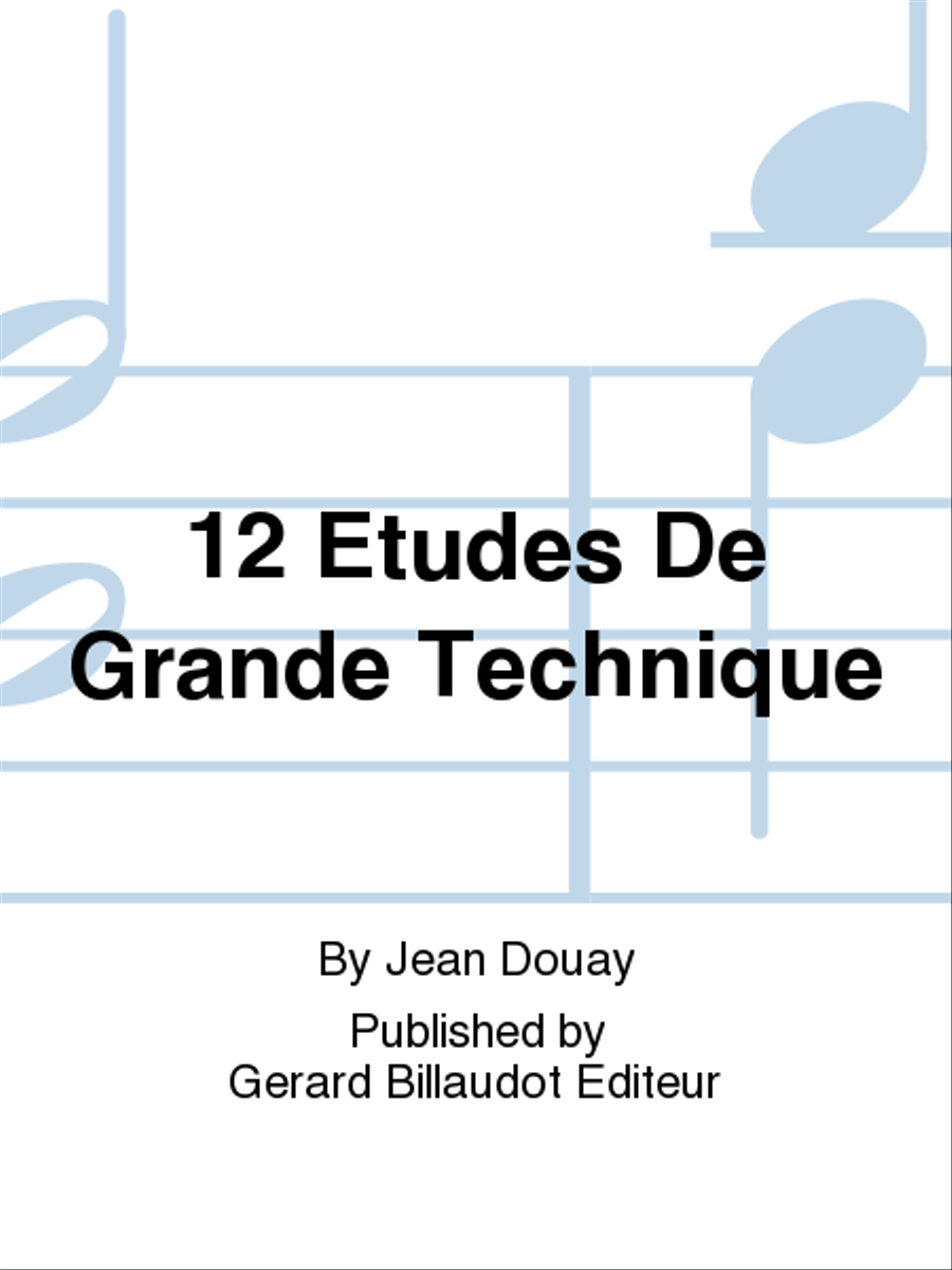 12 Etudes De Grande Technique School and Community scores gallery preview page 1