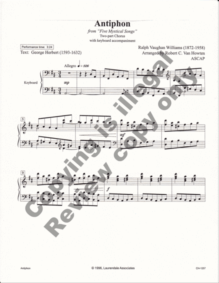 Antiphon 2-Part scores gallery preview page 9