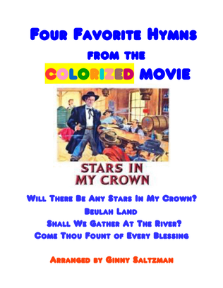 Book cover for Four Favorite Hymns from the Movie - "Stars In My Crown"