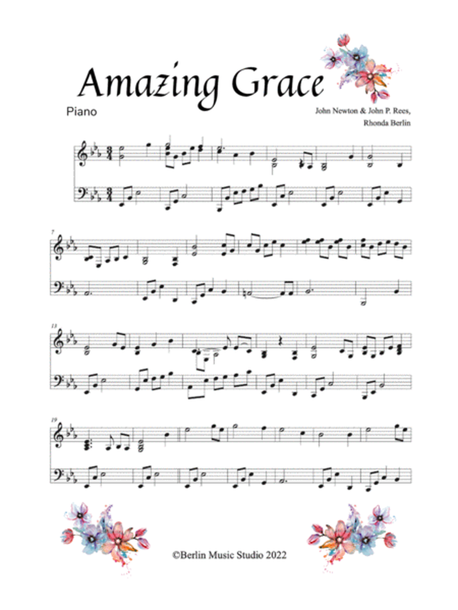 Amazing Grace Flute Solo