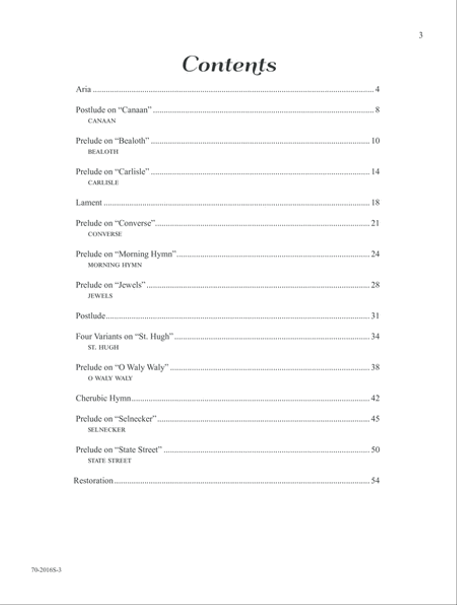 Preludes and Meditations (Digital Delivery) Organ scores gallery preview page 3