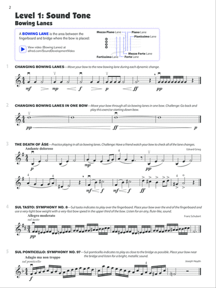 Sound Innovations for String Orchestra -- Sound Development (Advanced) Chamber Orchestra scores gallery preview page 7