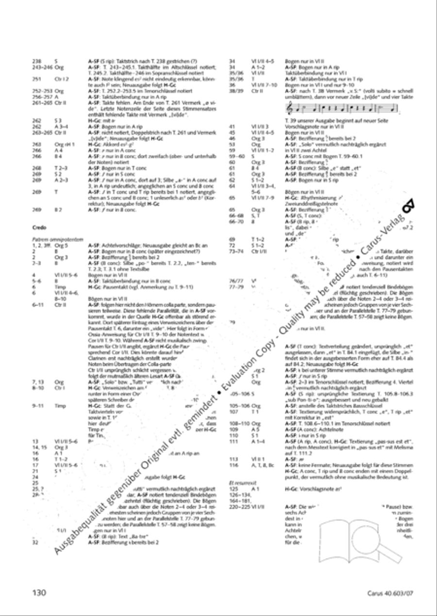 Grosse Orgelsolomesse in Es 4-Part scores gallery preview page 143