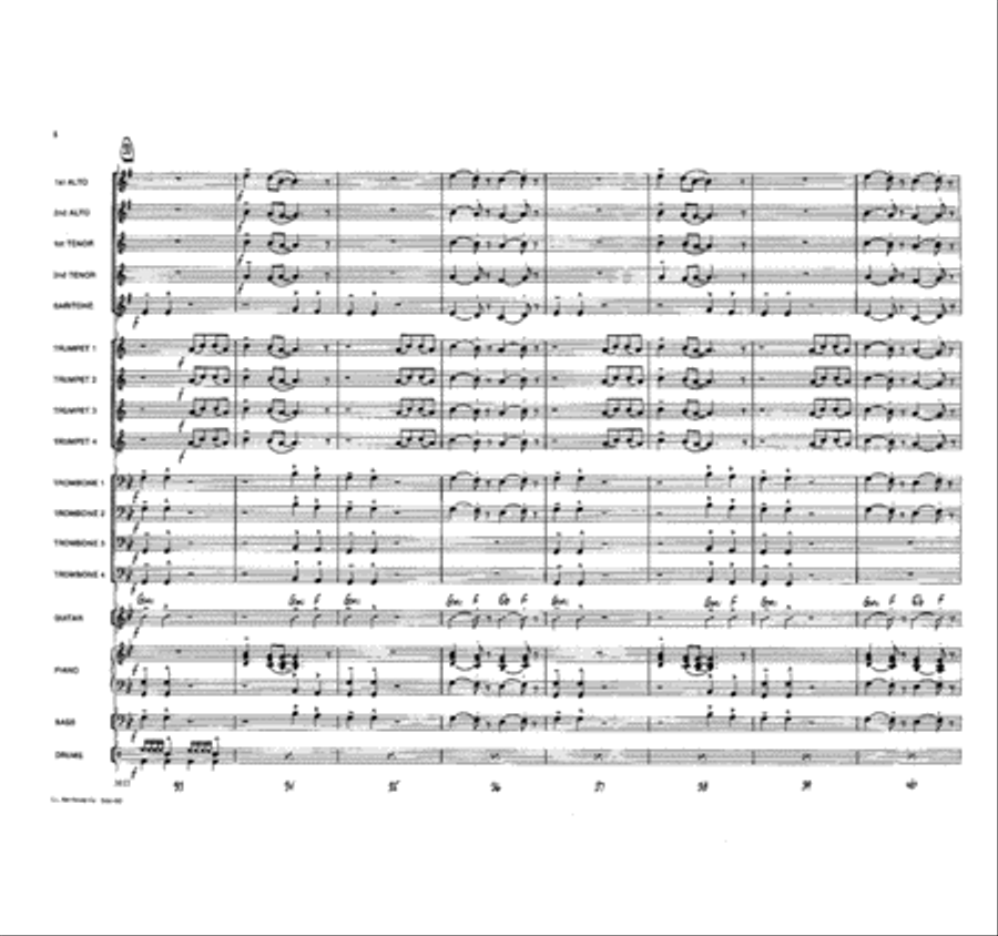 Low Rider Jazz Ensemble scores gallery preview page 6