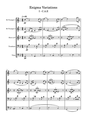 I - C.A.E - Enigma Variations - Brass Quintet