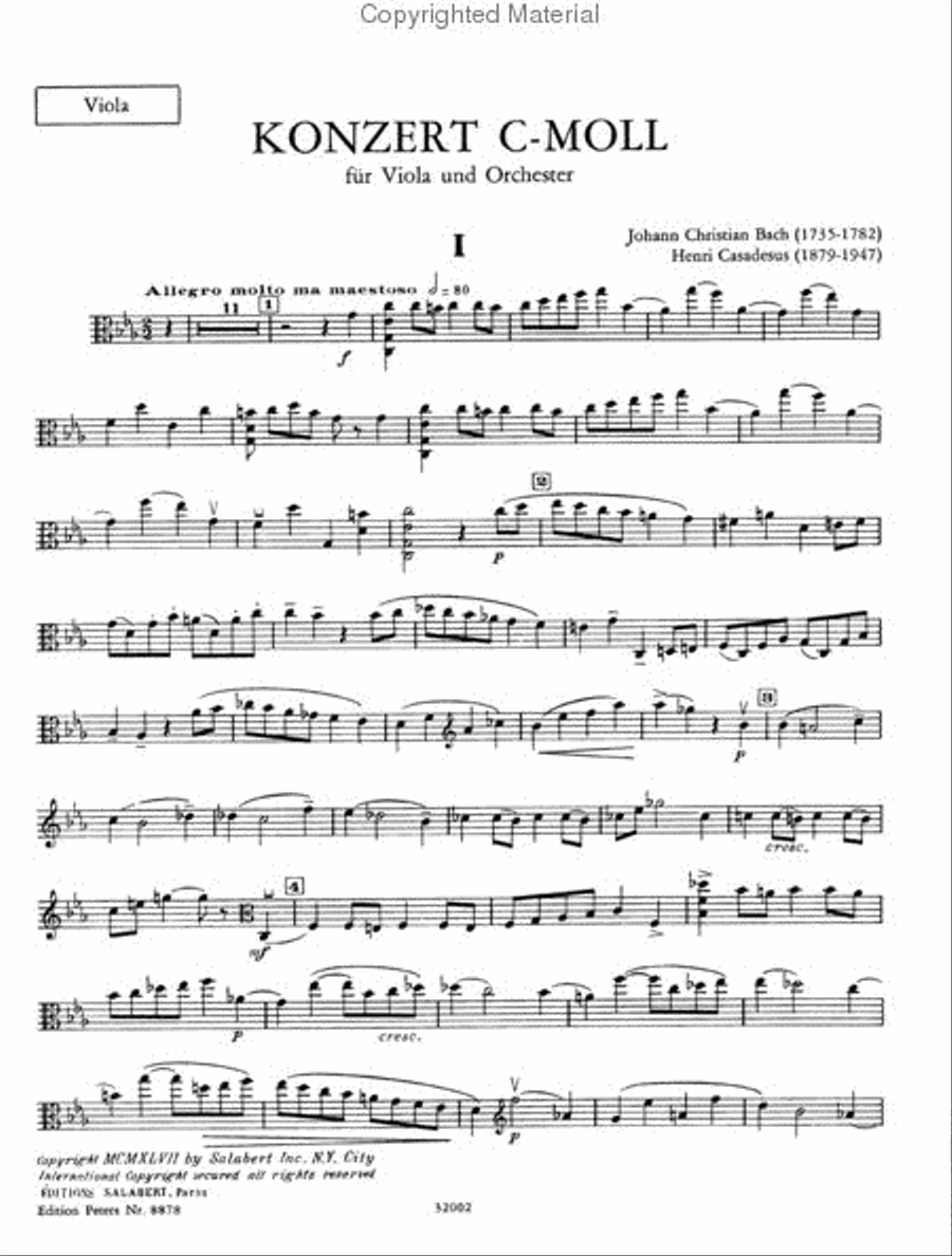 Viola Concerto (Violin & Cello Solos Included) Violin scores gallery preview page 5