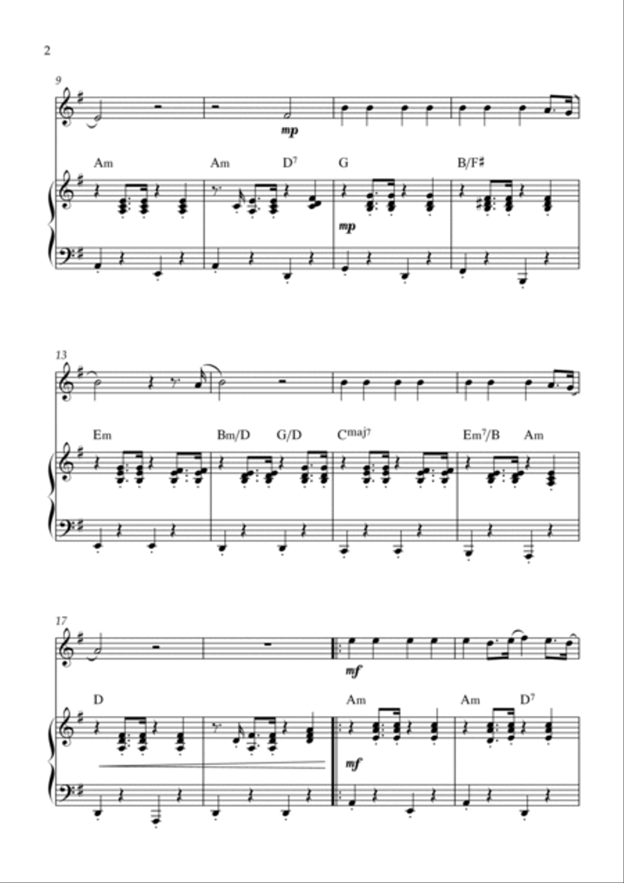 Farewell To Cheyenne Violin Solo scores gallery preview page 2