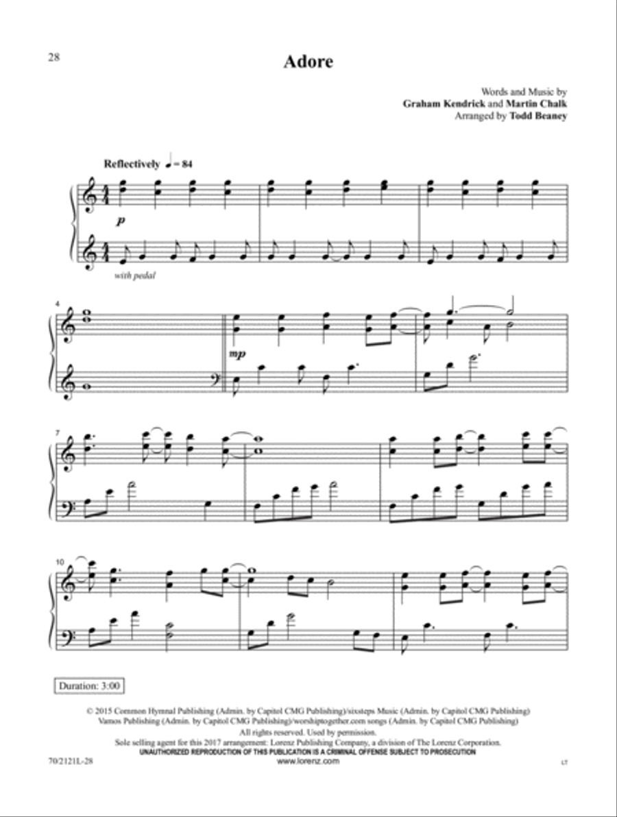 Faithful Through It All Faithful Through It All Piano Solo scores gallery preview page 9