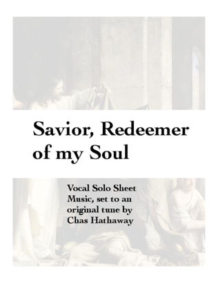 Book cover for Savior Redeemer of My Soul