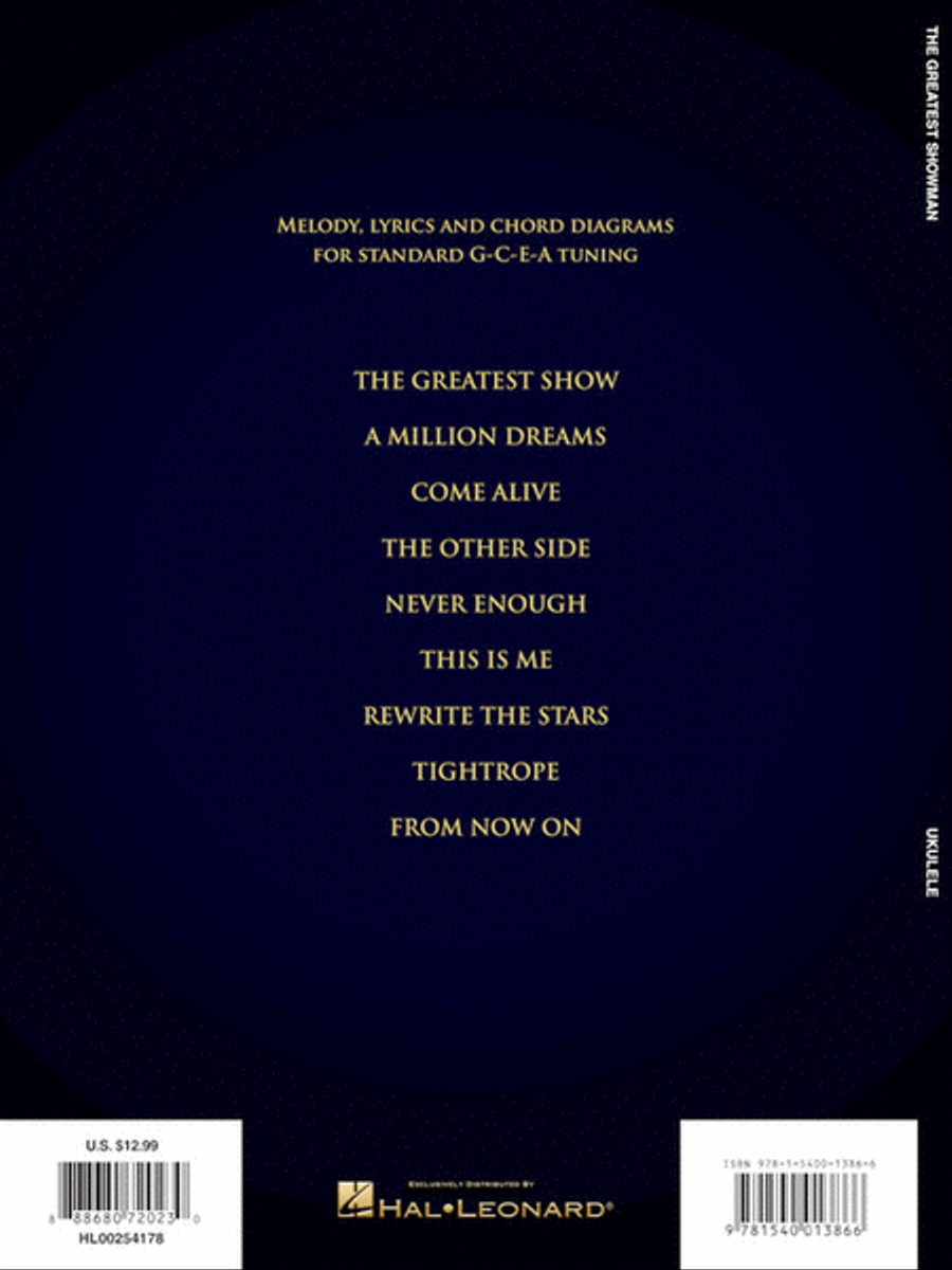 The Greatest Showman Ukulele scores gallery preview page 5