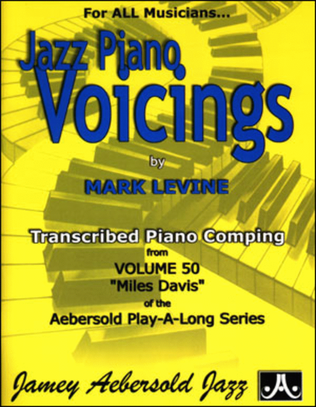 Book cover for Jazz Piano Voicings - Volume 50 "Magic Of Miles"