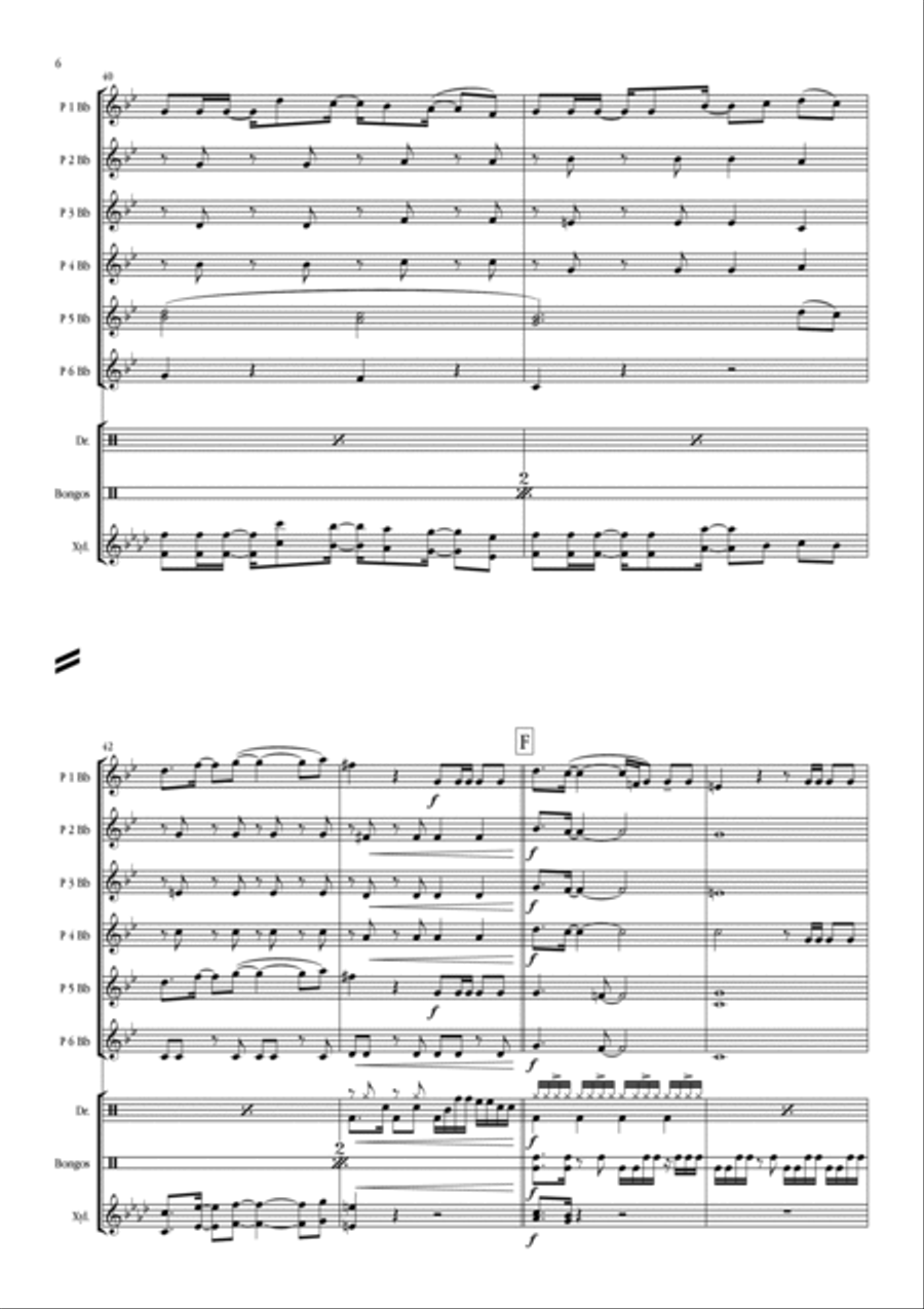 Let It Ring Concert Band scores gallery preview page 6