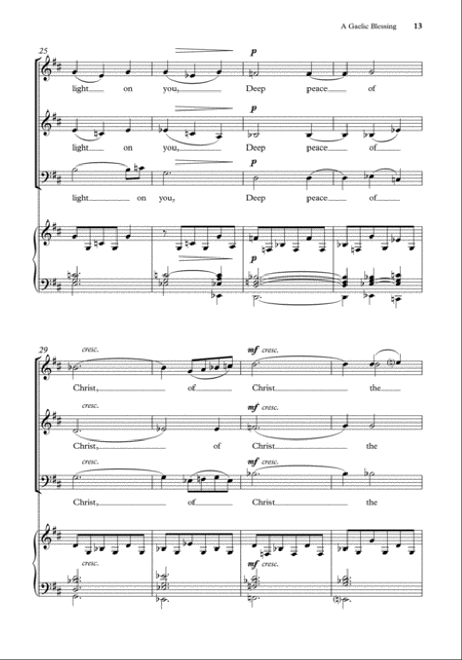 John Rutter Anthems for SA Men SA scores gallery preview page 11