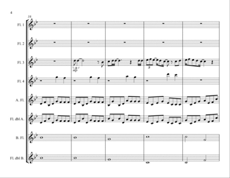 Bohemian Rhapsody Bohemian Rhapsody Woodwind Ensemble scores gallery preview page 5