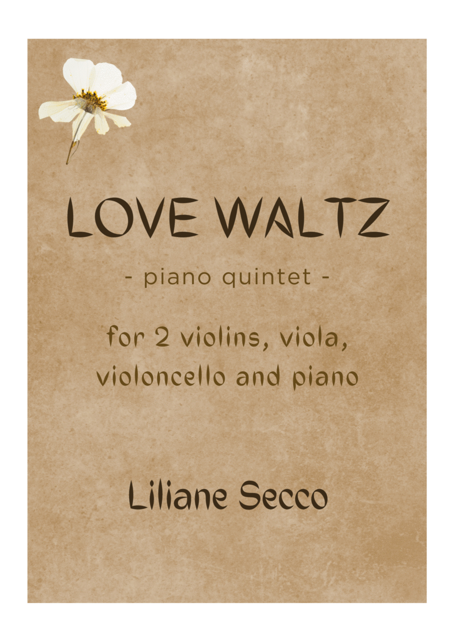 Love Waltz Piano Quintet scores gallery preview page 1