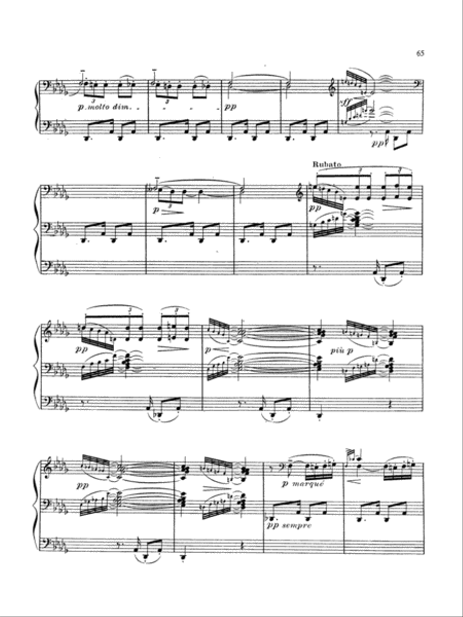 Debussy: Prelude - Book II, No. 3 Piano Solo scores gallery preview page 2
